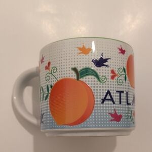 NWT Atlanta Peach Mug